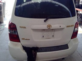 2006 TOYOTA HIGHLANDER, WHITE, LIMITED MODEL, 3.3L, AT, AWD. Z26481